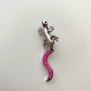 NWT! PINK SNAKE BELLY BUTTON RING